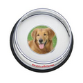 Large Pet Food Bowl with Photo Insert